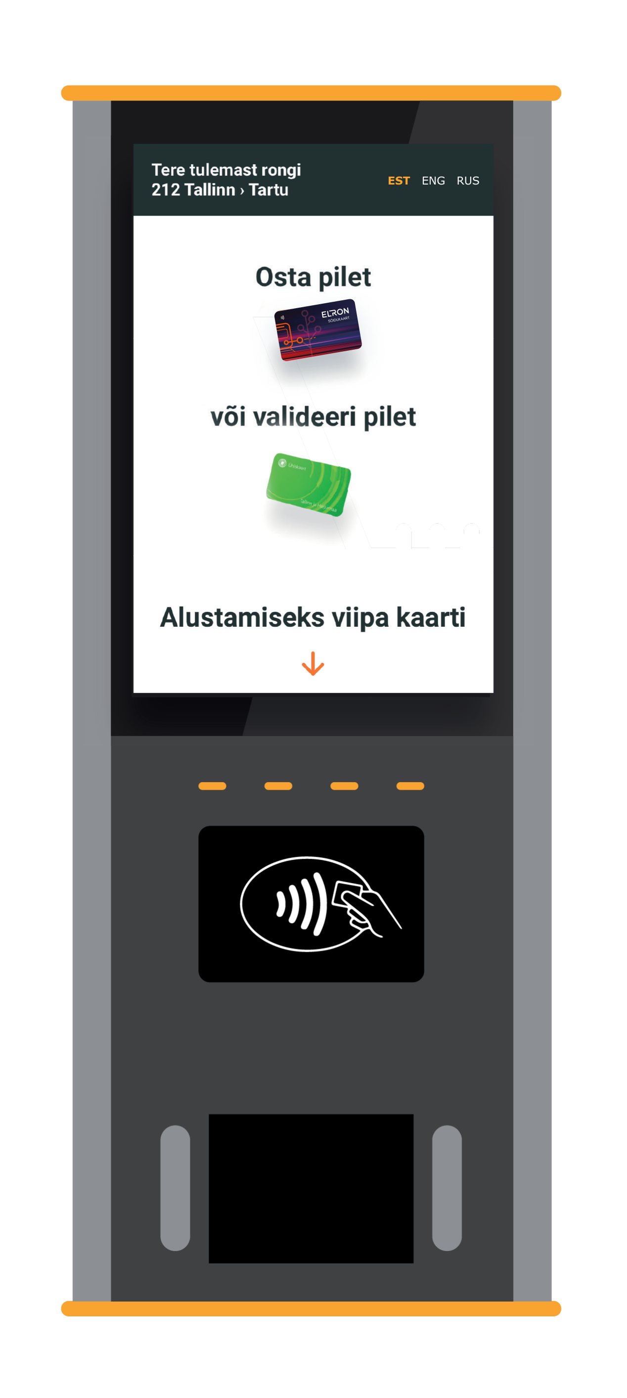 1. Viipa pangakaarti või Elroni kaarti