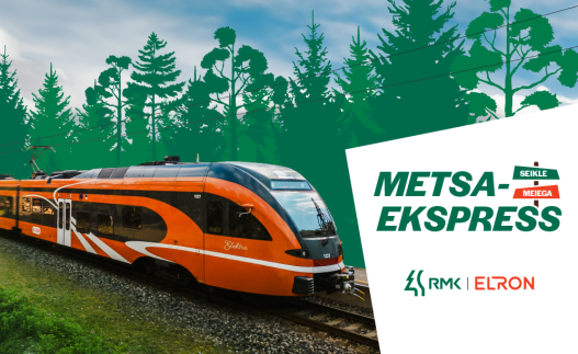 Metsaekspress kutsub rongiga matkama